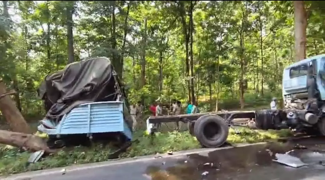 CRPF jawan killed as lorry hits van in Telangana