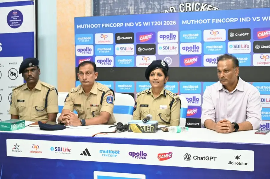 Hyderabad deploys 2,200 cops, 408 CCTVs for India-West Indies T20