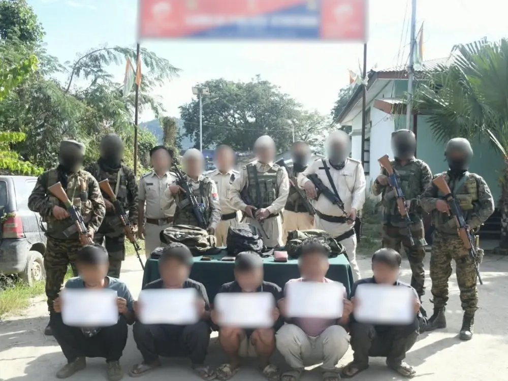 5 suspected UNLF members arrested in Manipur