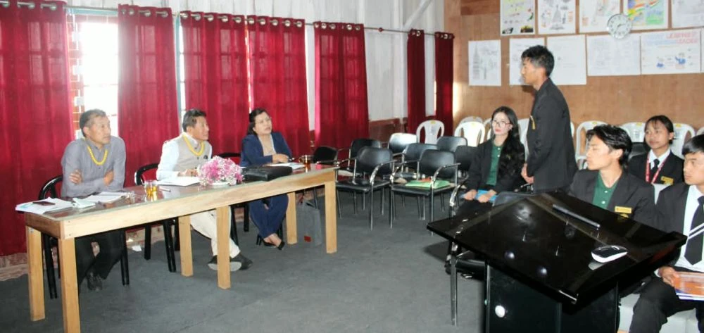 Pfutsero Government College undergoes AAA covering 2021-2026