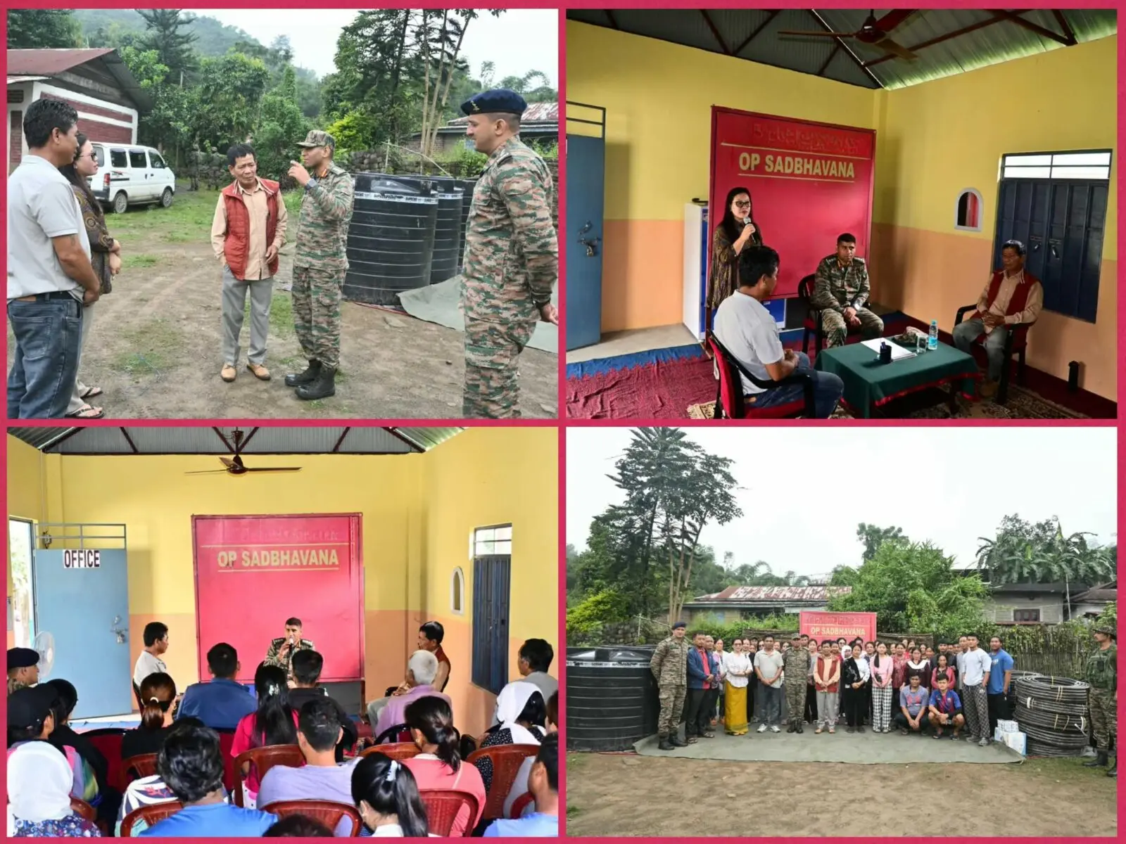 Army supplies 2 km water pipes to Manipur village