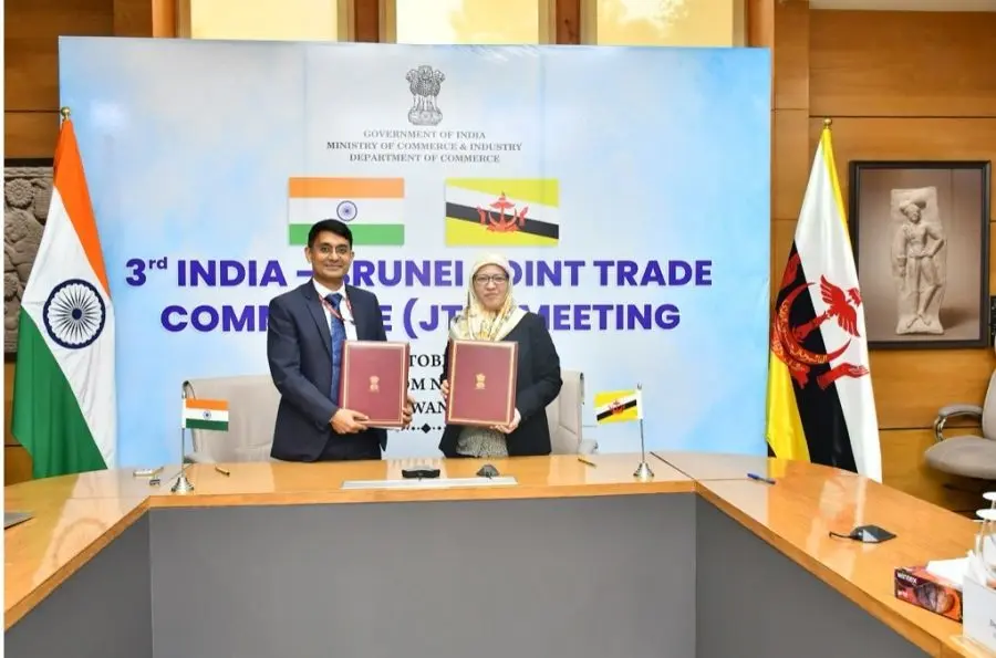 India, Brunei agree to expand bilateral trade
