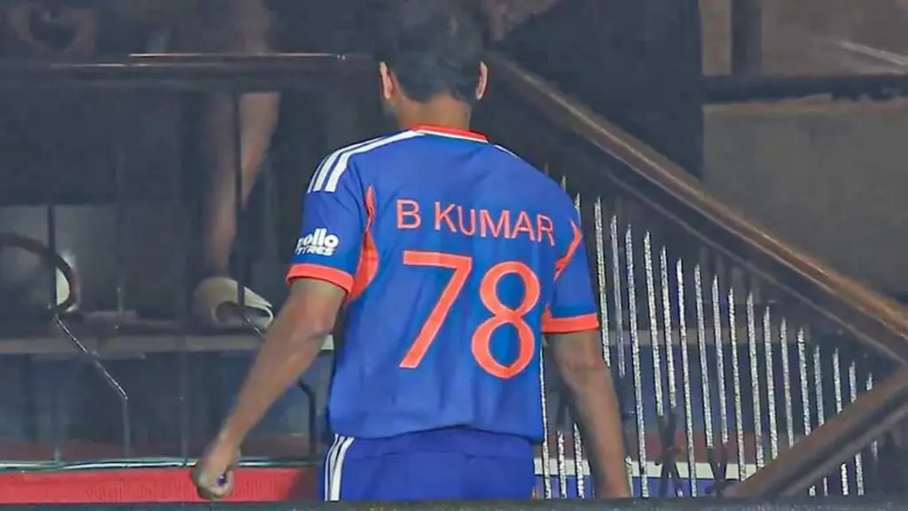 Bhuvneshwar Kumar returns in No. 78 jersey after 1,425-day gap