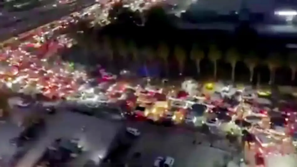 Greater Noida West sees 2-km traffic jam, residents demand Metro