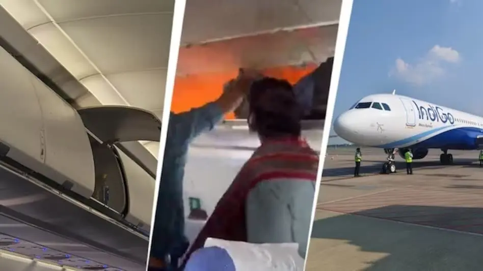 IndiGo flight makes emergency landing after power bank fire