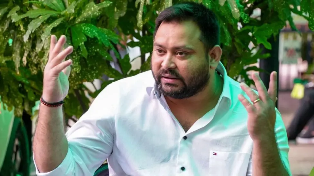 Tejashwi Yadav heads to Delhi for opposition protest
