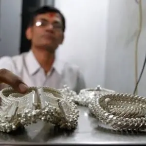 Silver down Rs 14,337 per kg, gold Rs 3,499 in 5 trading days
