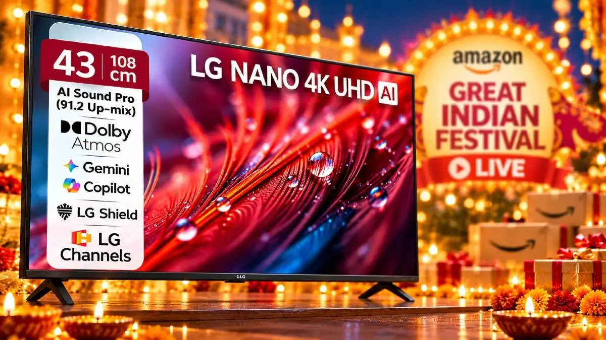 LG 43-inch 4K TV Rs 14,000 cheaper in Amazon sale