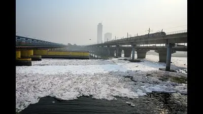 AAP alleges pre-tender defoamer setup at Yamuna ghat for Chhath