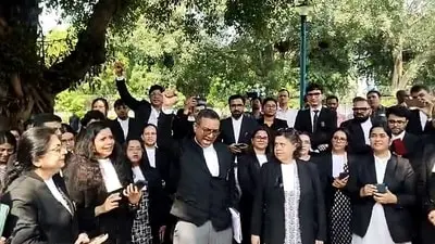 Delhi district court lawyers to strike Tuesday over police threat