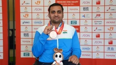 Ayush Verma wins shot put gold at Asian Para Games