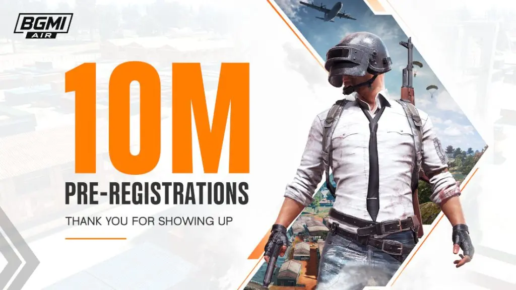 BGMI Lite renamed BGMI Air, pre-registrations cross 10 million