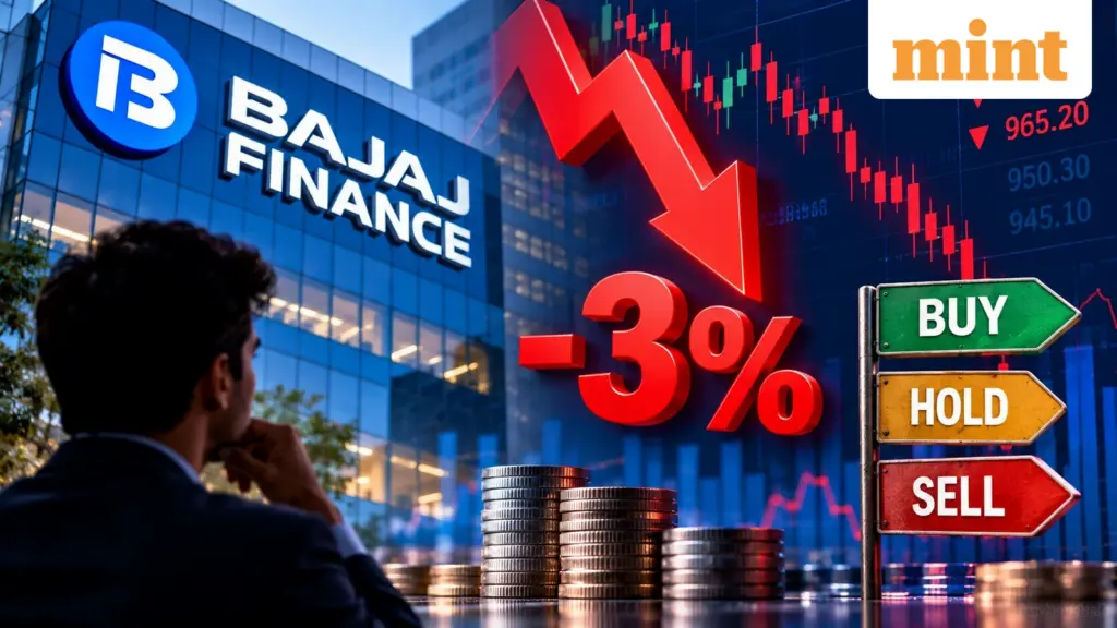 Bajaj Finance shares fall 3% despite 29% Q2 profit jump