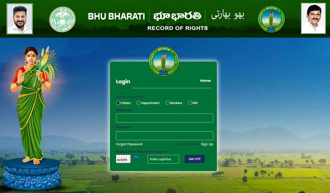 Telangana landowners blocked from fixing Bhu Bharati portal errors
