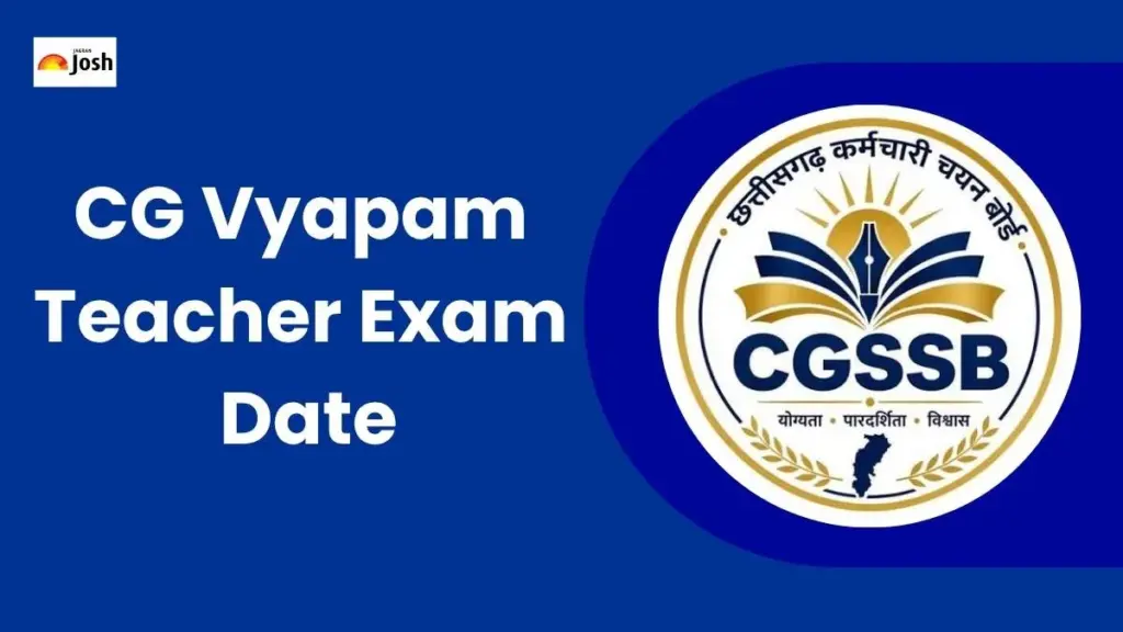 CG Vyapam Teacher Exam on 20 December 2026, applications reopen