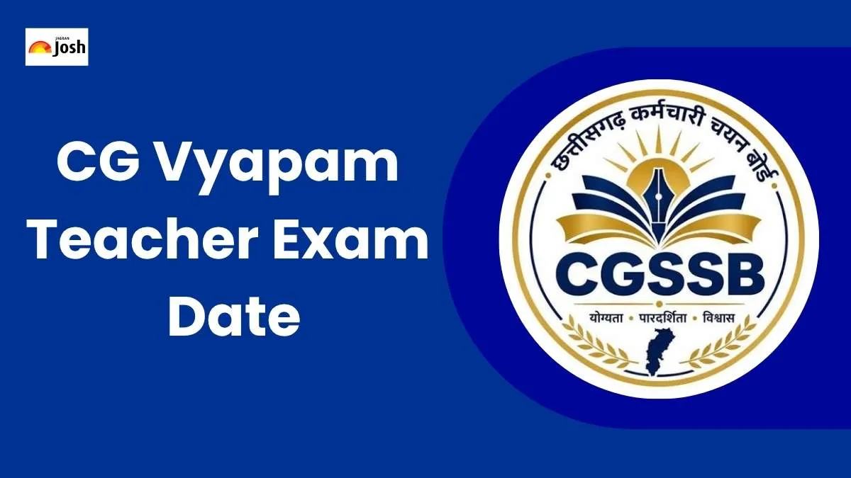 CG Vyapam Teacher Exam on 20 December 2026, applications reopen