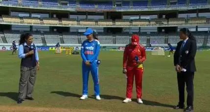 Zimbabwe bat in final women's ODI, India make three changes