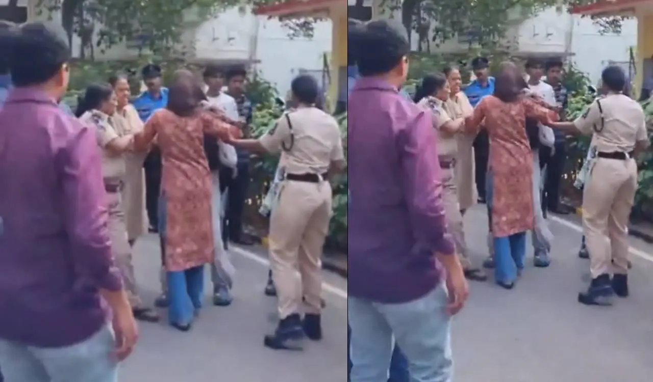 Police detain EFLU student leaders ahead of RSS leader's talk