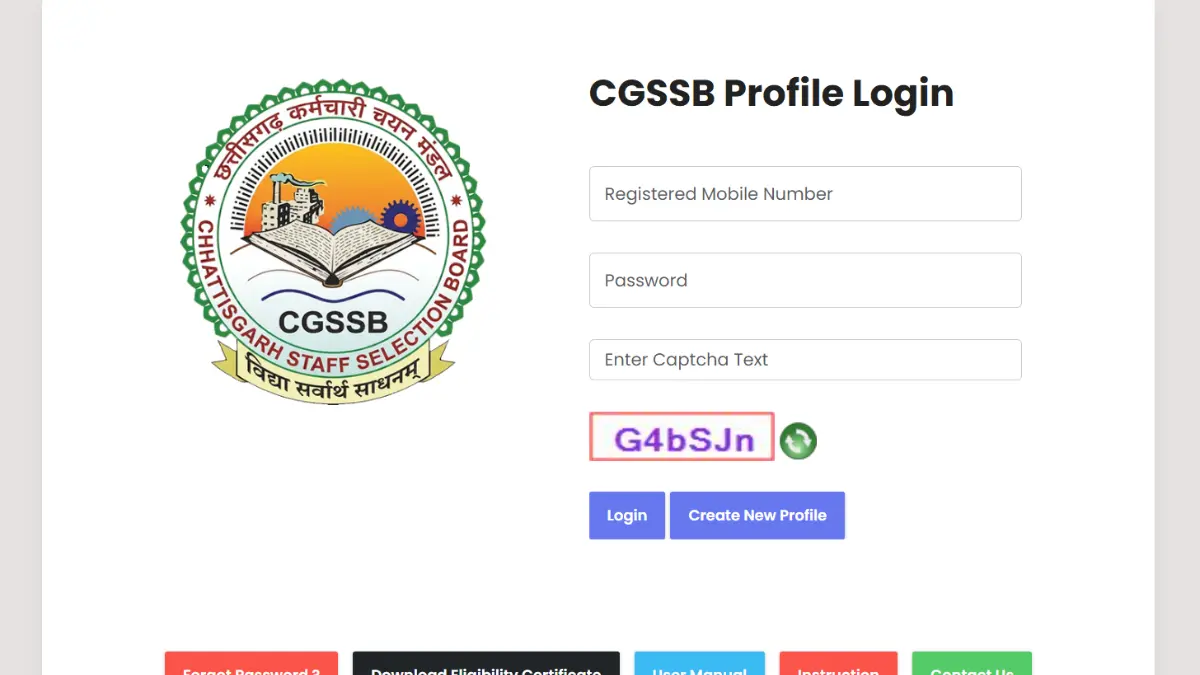 CG Vyapam Lecturer 2026 Notification: 854 Vacancies, Apply Today