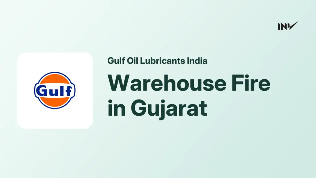 Gulf Oil Lubricants warehouse fire in Gujarat, no injuries reported