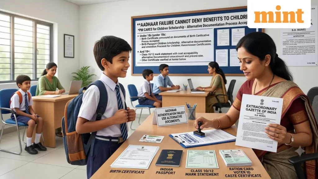 Centre notifies PM CARES scholarship rules for children without Aadhaar