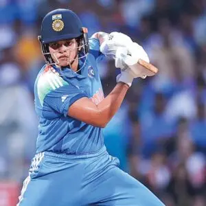 Shafali Verma breaks Mandhana's T20I fifty-plus record