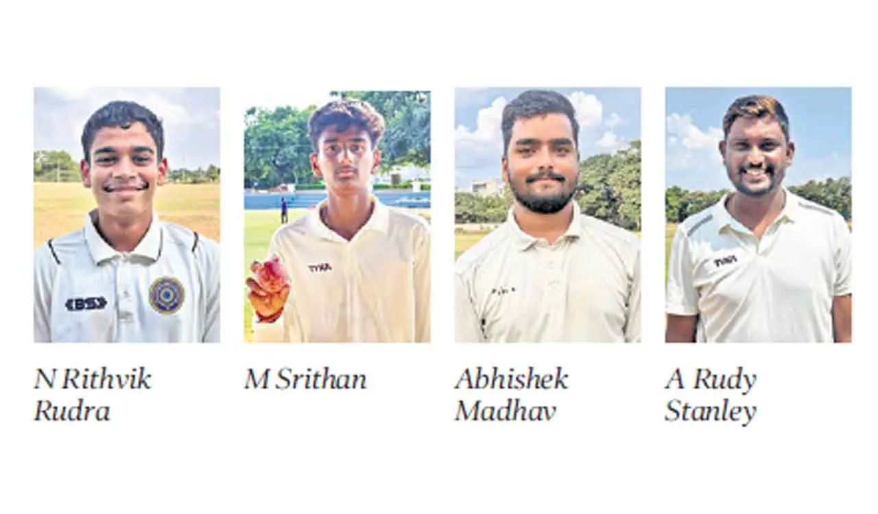 Smyan Bharadwaj and G Parthiv Varma hit double centuries in HCA under-16 league