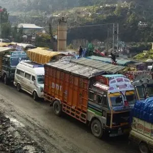 Jammu-Srinagar highway slow due to landslides and nomad herds