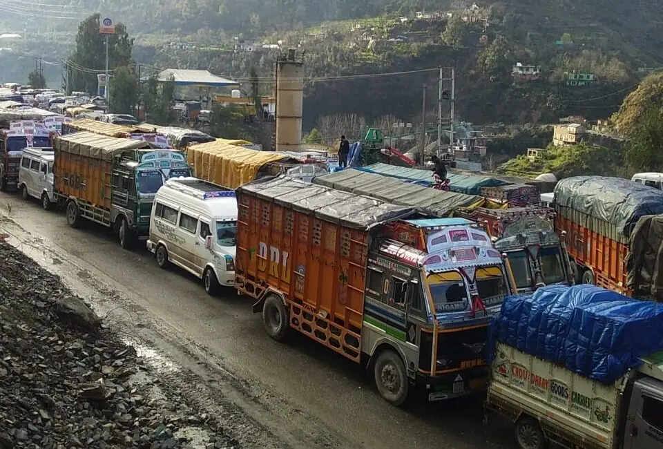 Jammu-Srinagar highway slow due to landslides and nomad herds
