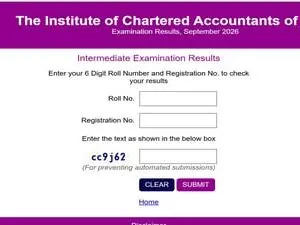 14,818 clear CA Inter Sept 2026, Mumbai, Nashik tie for first rank
