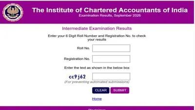 14,818 clear CA Inter Sept 2026, Mumbai, Nashik tie for first rank