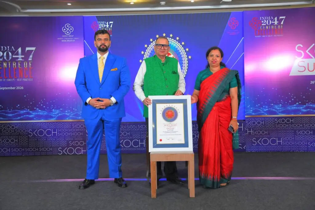 Odisha SAMS portal wins SKOCH Platinum Award 2026