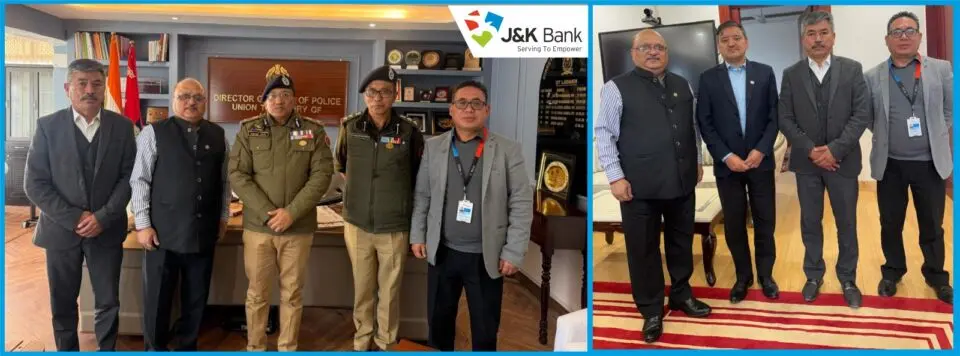J&K Bank ED meets Ladakh officials on banking outreach