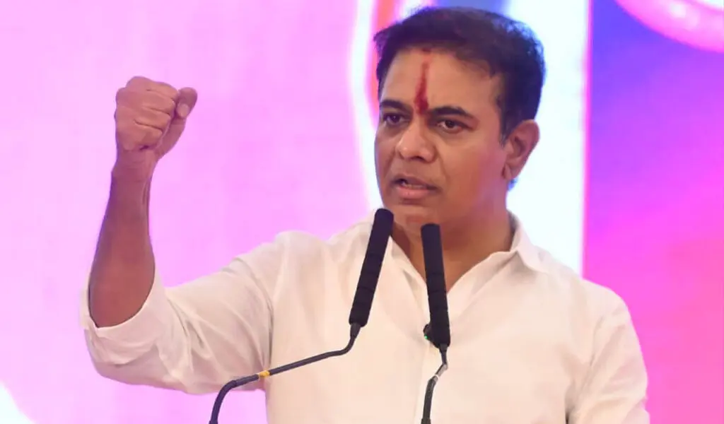 KTR warns DGP after BRS leader gets threats, party files complaint over AI video