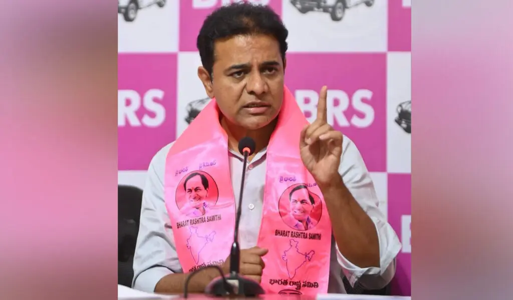 KTR sends legal notice to Eenadu over passport report