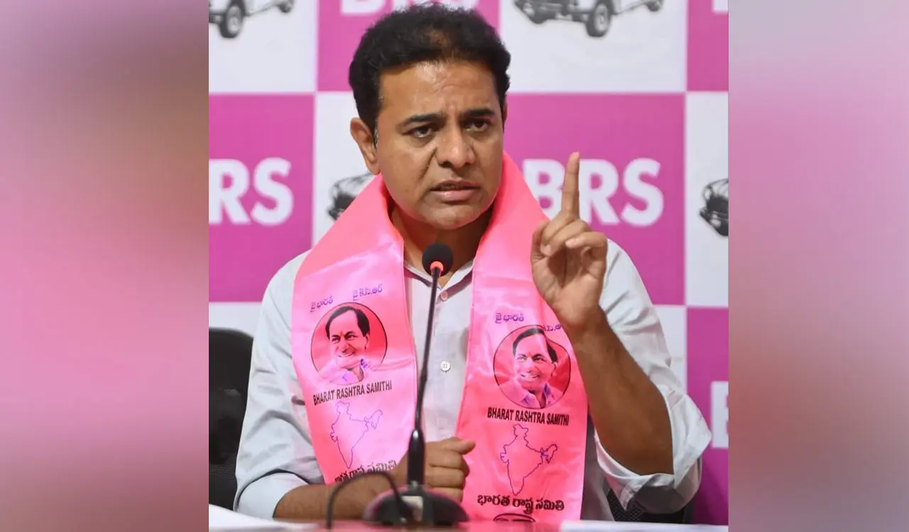 KTR sends legal notice to Eenadu over passport report