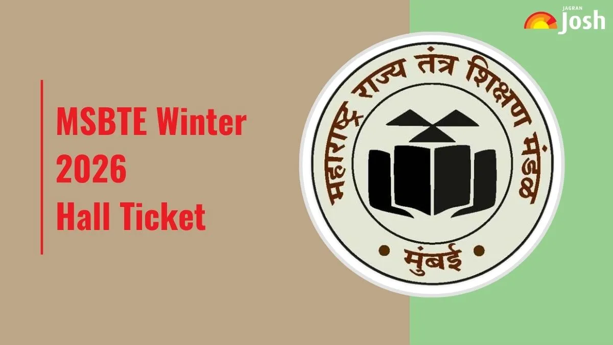 MSBTE Winter 2026 hall tickets released
