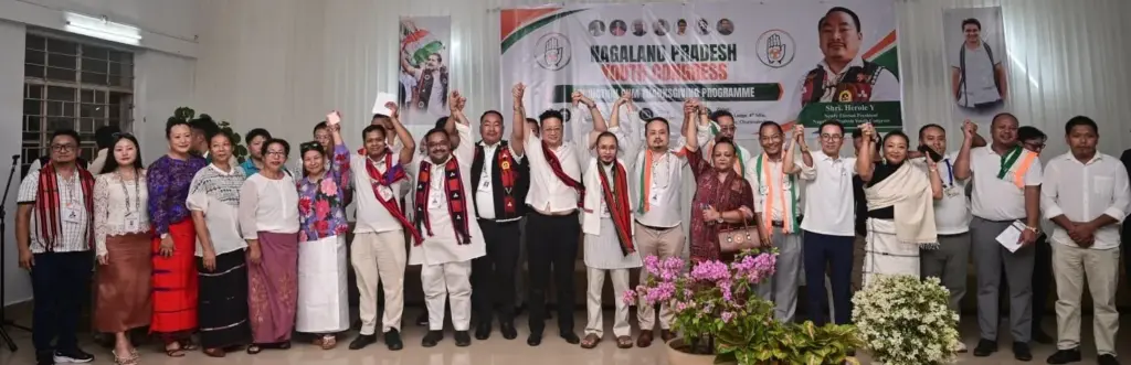 NYM thanks BJP state chief for office support in Nagaland