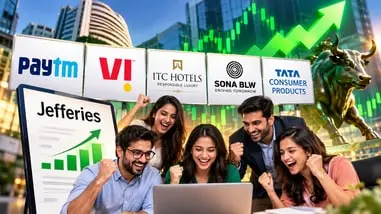 Jefferies sees up to 41% upside in 5 stocks, lowers Vodafone Idea target to ₹16