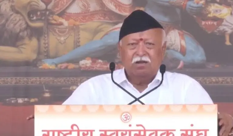 RSS chief Bhagwat warns foreign forces won't destabilise India