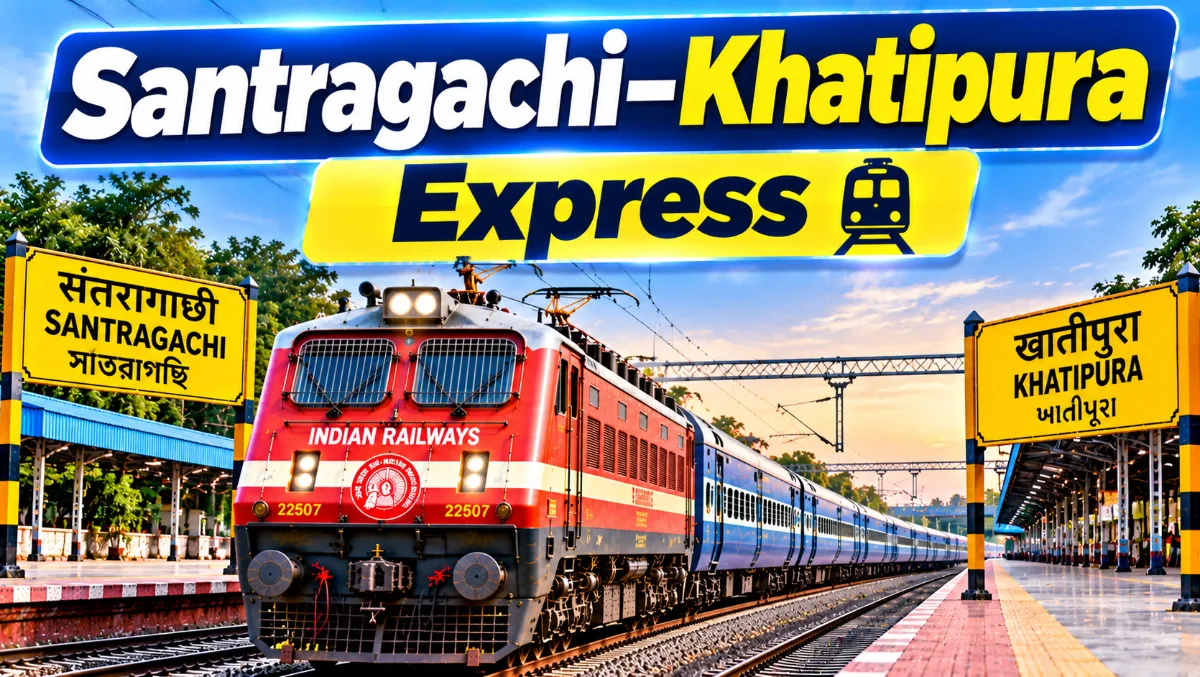 Santragachi-Khatipura weekly express to run from 4 November
