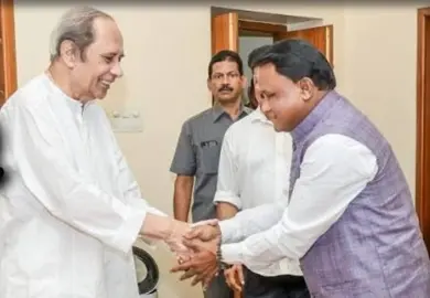 Odisha leaders greet Naveen Patnaik on his 80th birthday