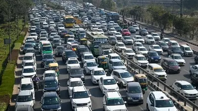 Delhi traffic restrictions near CR Park, GK-II from Oct 16 to 20