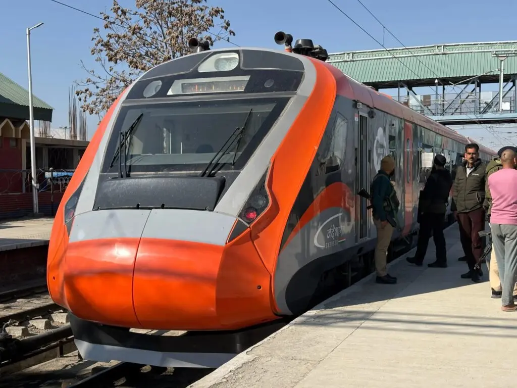 Vande Bharat speed raised to 100 kmph on Katra-Banihal from 2 October