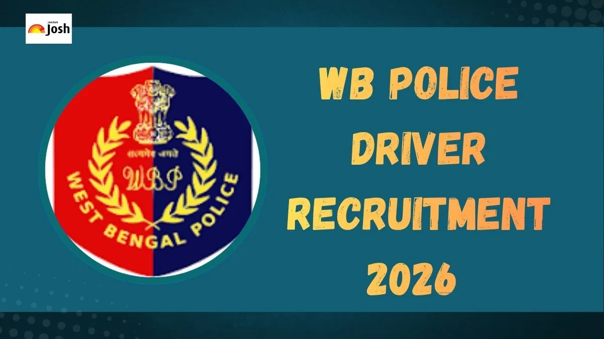 WB Police Driver Recruitment 2026 Notification Released