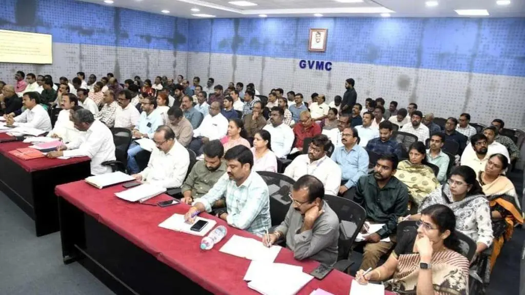 GVMC Commissioner reviews poll preparedness for 18.37 lakh voters