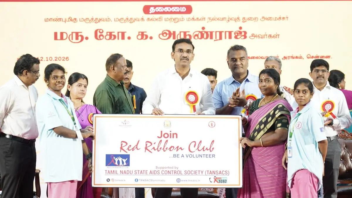 Tamil Nadu achieves 95-95-95 HIV target, Health Minister announces