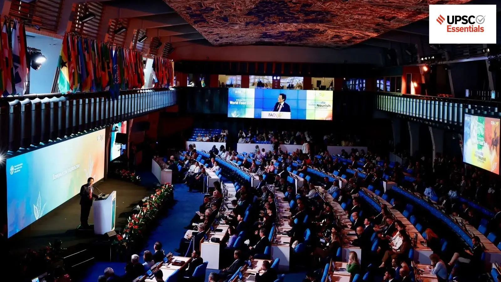 UPSC quiz covers World Food Day, France cyberattack, IAEA initiative