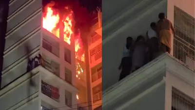 Two women die in Nalasopara high-rise fire, 25 rescued