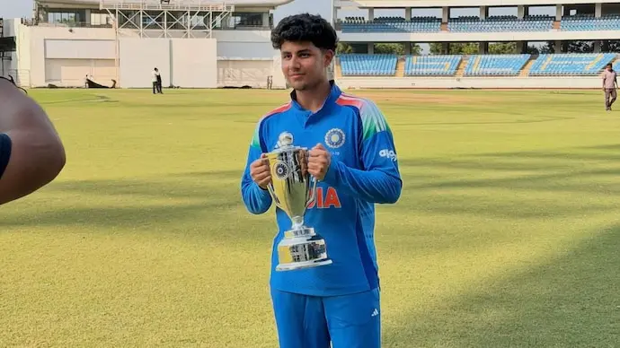 Aaryavir Sehwag smashes 173 for Delhi U19s in Vinoo Mankad Trophy